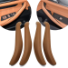 Set 4 capace interioare din piele pentru BMW Seria 5 G30 G31 G38 M5 F90, cognac