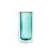 Cană de apă cu pereți dubli, verde, cu un design elegant, 280 ml