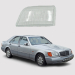 Sticlă far stânga pentru Mercedes-Benz S-Class W140 (1996-1998).