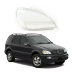 Sticlă far dreapta pentru Mercedes-Benz ML-Class W163 (2000-2005)