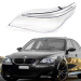 Sticlă far stânga cu sprânceană pentru BMW 5 Series E60 / E61 Facelift Dynamic Drive (2006-2010)