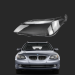 Sticlă far stânga pentru BMW 5 Series E60 / E61 cu Dynamic Drive (2006-2010)
