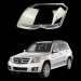 Sticlă far stânga pentru Mercedes-Benz GLK X204 (2007-2012)