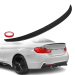 Spoiler pentru portbagaj stil M Performance pentru BMW seria 4 F32 (2013-2020), negru lucios