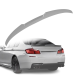 Spoiler pentru portbagaj stil M4 pentru BMW seria 5 F10 (2010-2017), gata pentru vopsire