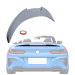 Eleron / spoiler portbagaj pentru BMW Seria 8 G14 G16 F93 (2018+), negru lucios