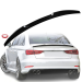 Eleron/spoiler portbagaj pentru Audi A3 8V Stil M4 (2014-2020), negru lucios