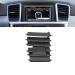 Ляв централен въздуховод / решетка за Mercedes-Benz ML GL W166 X166 (2012–2015), черен
