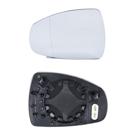 Sticla oglindă laterală stânga cu încălzire pentru Audi A1 (2010-2017)