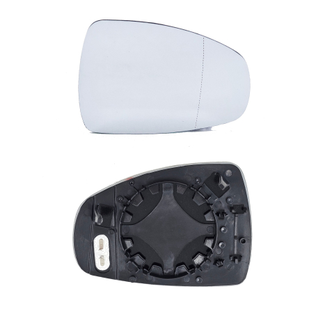 Sticla oglindă laterală dreapta cu încălzire pentru Audi A1 (2010-2017)