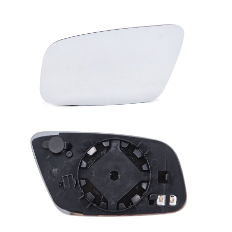 Sticlă oglindă laterală stânga cu încălzire pentru Audi A3 8L și A6 C5 (1996-2005)