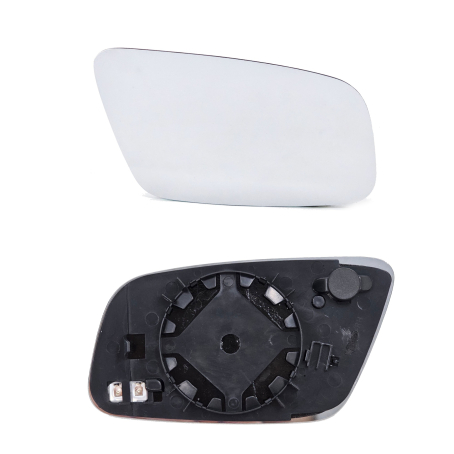 Sticlă oglindă laterală dreapta cu încălzire pentru Audi A3 8L și A6 C5 (1996-2005)