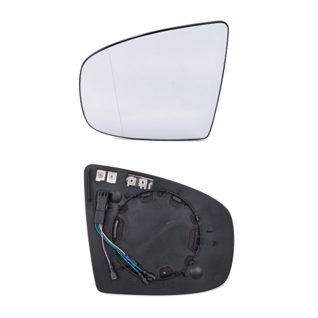 Stânga, geam oglindă laterală cu încălzire și funcție de atenuare automată (electrocrom) pentru BMW X5 E70 și X6 E71 (2006-2014)