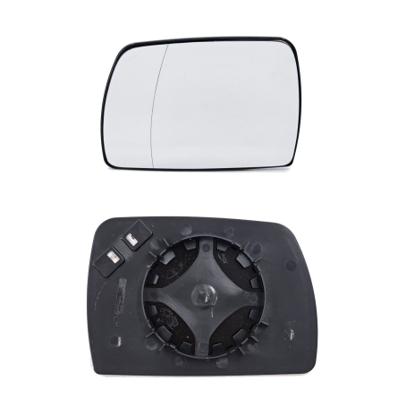 Sticlă oglindă laterală asferică stânga pentru BMW X3 E83 (2003–2010)