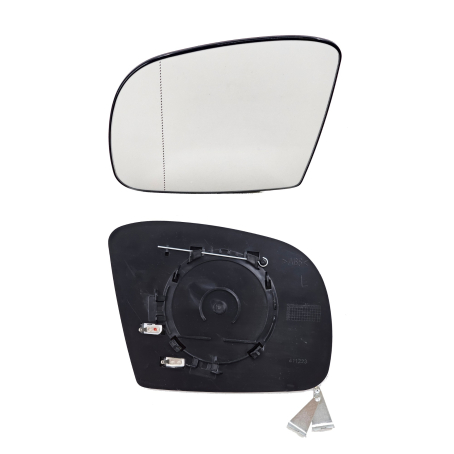 Sticlă oglindă asferică stânga pentru oglinda laterală Mercedes M R class W164 W251 (2005-2010)