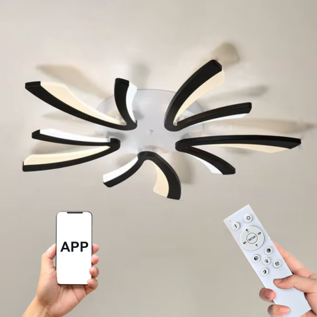 Abajur/Candelabru LED Smart și Elegant cu Control prin Telefon sau Telecomandă