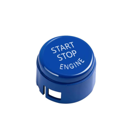 Capac / buton start-stop pentru BMW Seria F 3 5 7 X F30 F10 F11 F01 Albastru
