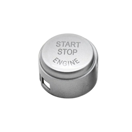 Capac / ornament buton start-stop pentru BMW Seria F 3 5 7 X F30 F10 F11 F01 Albastru