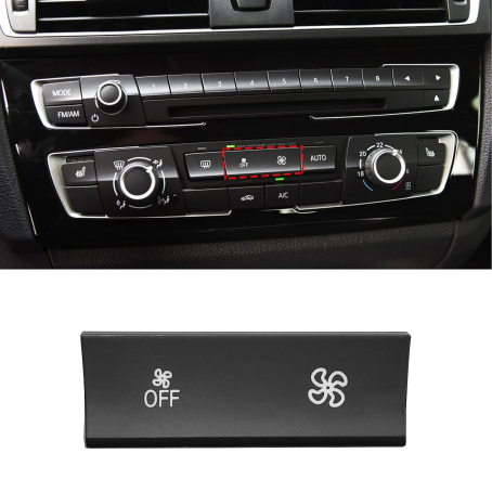 Buton pentru reglarea puterii climatronului pentru BMW Seria 1 / Seria 3 (F20, F30, F34, F35, F36)