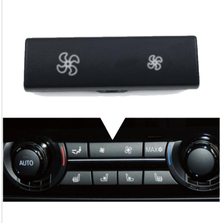 Buton de control al aerului condiționat spate pentru BMW 5 6 7 F10 F01 F11 F06 F07