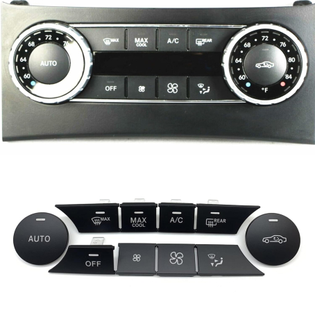 Set 10 bucăți butoane de control al climatizării Model B pentru Mercedes C-Class GLK W204 X204 (2007-2015)
