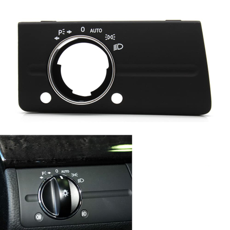 Capac comutator faruri Mercedes W211 Clasa E (2003-2009) model A, negru