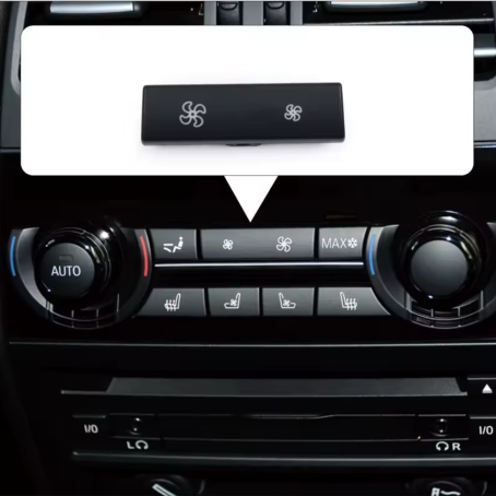 Buton pentru creșterea și scăderea intensității climatronicului spate la BMW Seria 5 6 7 F10 F11 F12 F01 F02 F04 F06 F07