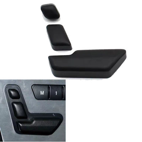Butoane pentru reglarea scaunului din stânga, negre, pentru Mercedes C GLK E-Class W166 W204 W207 W212 X204