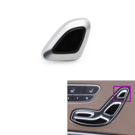 Buton pentru reglarea scaunului din dreapta / pasager la Mercedes-Benz S V-Class W222 W447 X222 Maybach (2014-2020)