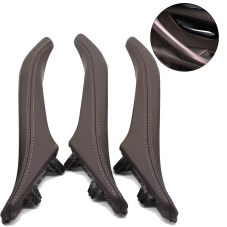 Set de 3 mânere interioare complete pentru BMW Seria 5 F10 F11, moka
