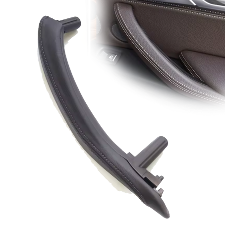 Mâner interior drept moka pentru BMW X5 X6 F15 F16, 2 piese