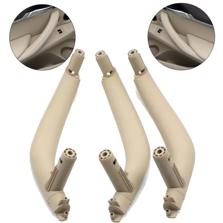 Set de 3 mânere interioare pentru BMW X5 X6 F15 F16, bej, piese interioare