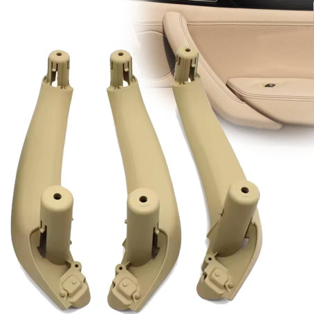 Set de 3 mânere interioare pentru BMW X3 X4 F25 F26, bej, piese interioare