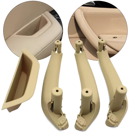 Set mânere interioare și panou pentru BMW X3 X4 F25 F26, bej, piese interioare