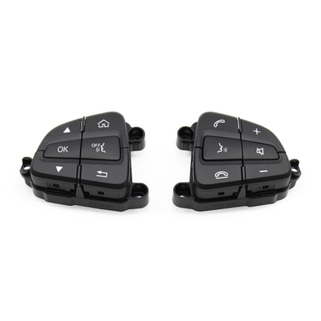Butoane pentru volan cu bază pentru Mercedes-Benz C, GLC Coupe W205 W253, negre