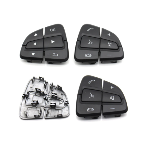 Butoane pentru volan pentru Mercedes-Benz W166 W218 W213 W172 W292, negre