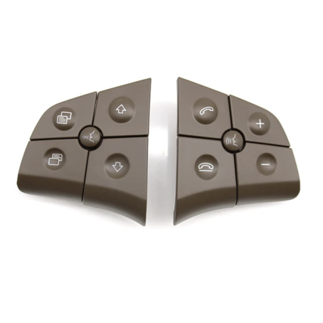 Butoane pentru volan pentru Mercedes-Benz W164 W215 W251 ML, GL, B, R, Maro, 10 bucăți