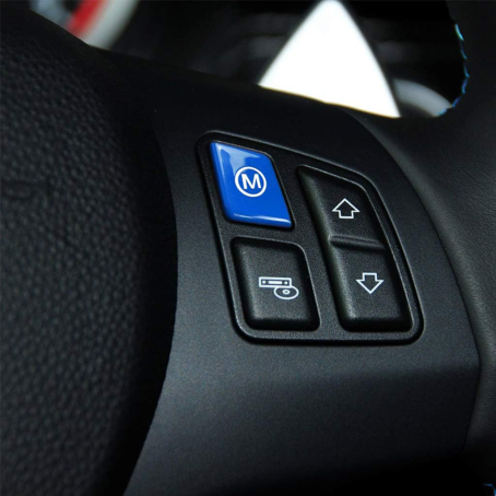 Buton M pentru volan BMW 3 E90 E91 E92, Albastru