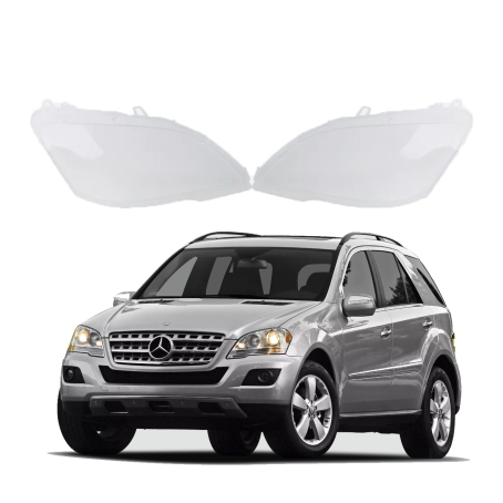 Комплект стъкла за фарове на Mercedes-Benz W164 ML FACELIFT (10-12), ляво и дясно 