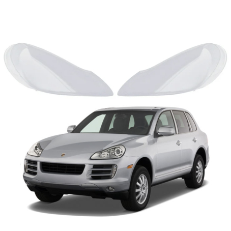 Комплект стъкла за фарове за Porsche Cayenne (08-10), ляво и дясно 