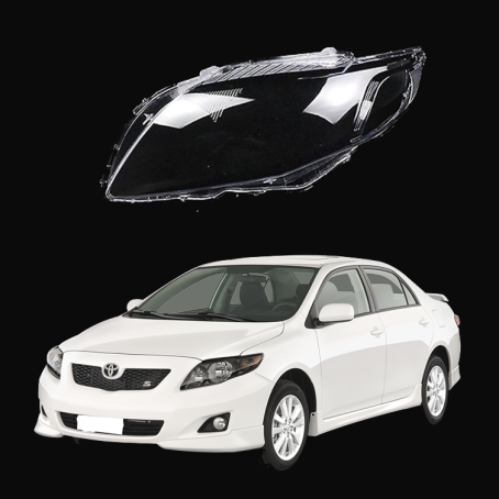 Sticlă far stânga pentru Toyota Corolla (2007-2009)