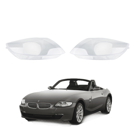 Комплект стъкла / капаци за фарове за BMW E85 Z4, ляво и дясно 