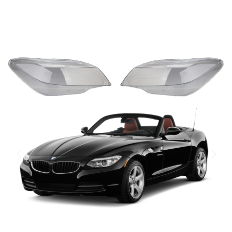 Комплект стъкла / капаци за фарове за BMW E89 Z4 (09-16), ляво и дясно 