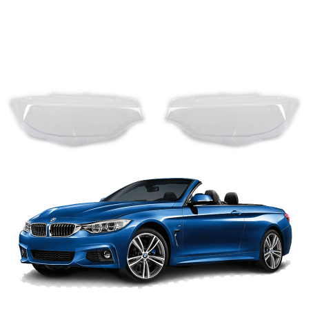Комплект стъкла / капаци за фарове за BMW 4 Серия F32/F33 (13-16), ляво и дясно 