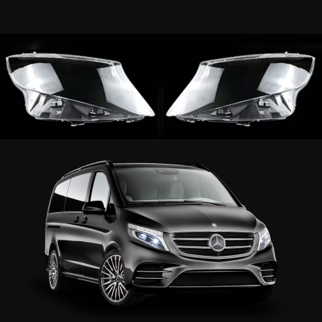 Комплект стъкла / капаци за фарове Mercedes-benz VITO W447 (16-23), ляво и дясно 