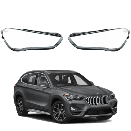 Комплект стъкла / капаци за фарове BMW X1 F48 F49 LCI (2020-2022), ляво и дясно 
