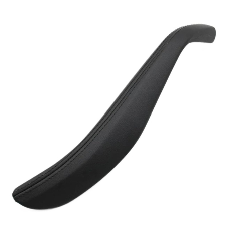 Husă din piele pentru mânerul interior al ușii din stânga pentru BMW 5 G30 G31 G38 F90 (M5) Negru 