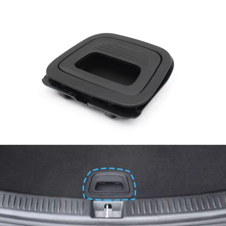 Mâner pentru capitonajul portbagajului la Mercedes E class W213 W238 (2015-2021), negru