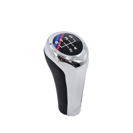 Bilă cromată pentru levierul de viteză M Performance cu 5 trepte, pentru BMW Seria E – cod DZ007