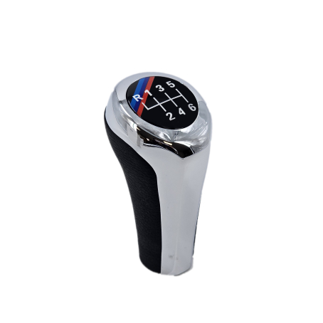 Bilă cromată pentru levierul de viteze M Performance cu 6 trepte, pentru BMW Seria E – cod DZ008